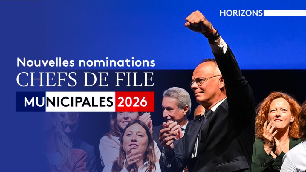 Chefs de file Horizons pour les municipales 2026 : liste actualisée au 2 juin
