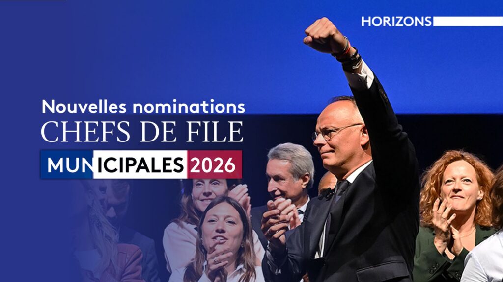 Chefs de file Horizons pour les municipales 2026 : liste actualisée au 24 juillet 2025